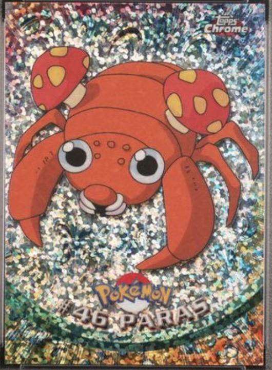 Paras Sparkle — pokemon-2000-topps-chrome #46