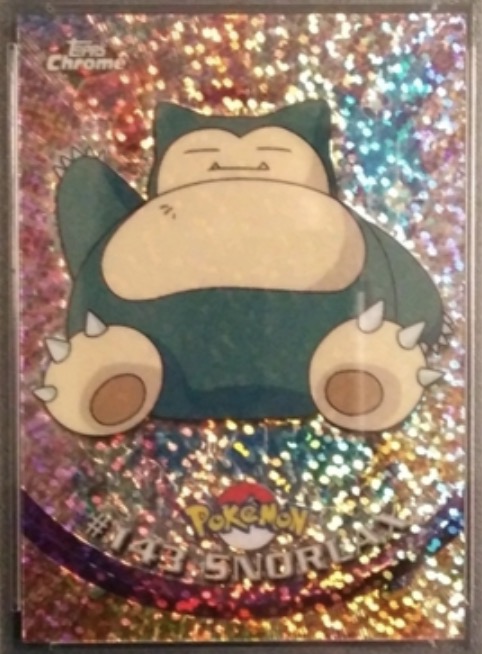 Snorlax Sparkle — pokemon-2000-topps-chrome #143