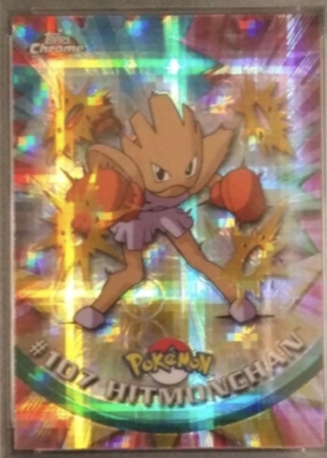 Hitmonchan Tekno — pokemon-2000-topps-chrome #107