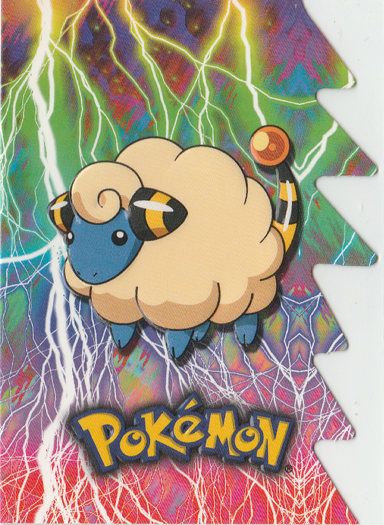 Mareep — pokemon-2001-topps-johto-die-cut #10