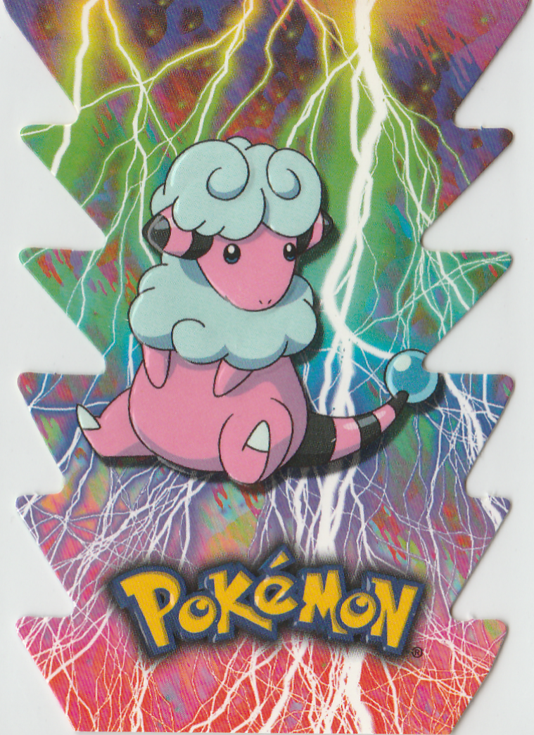 Flaaffy — pokemon-2001-topps-johto-die-cut #11