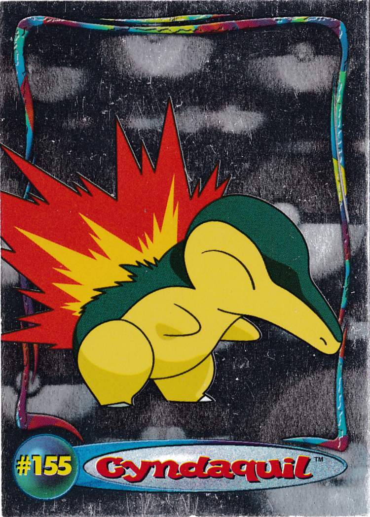Cyndaquil — pokemon-2001-topps-johto-hologram #2
