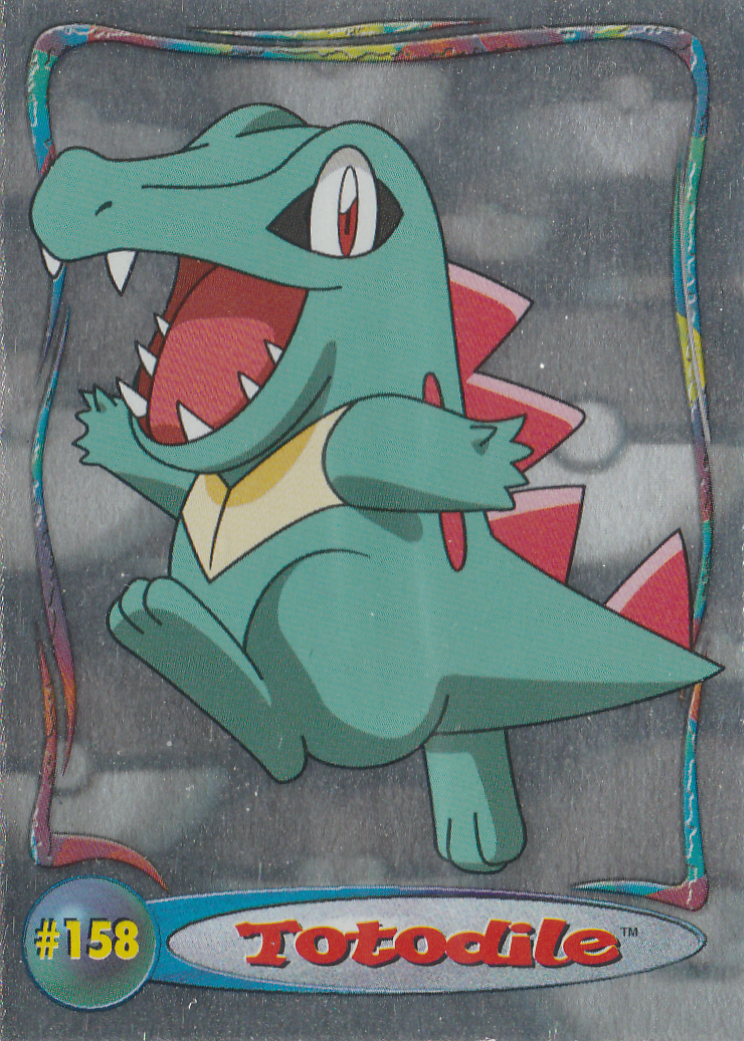 Totodile — pokemon-2001-topps-johto-hologram #3