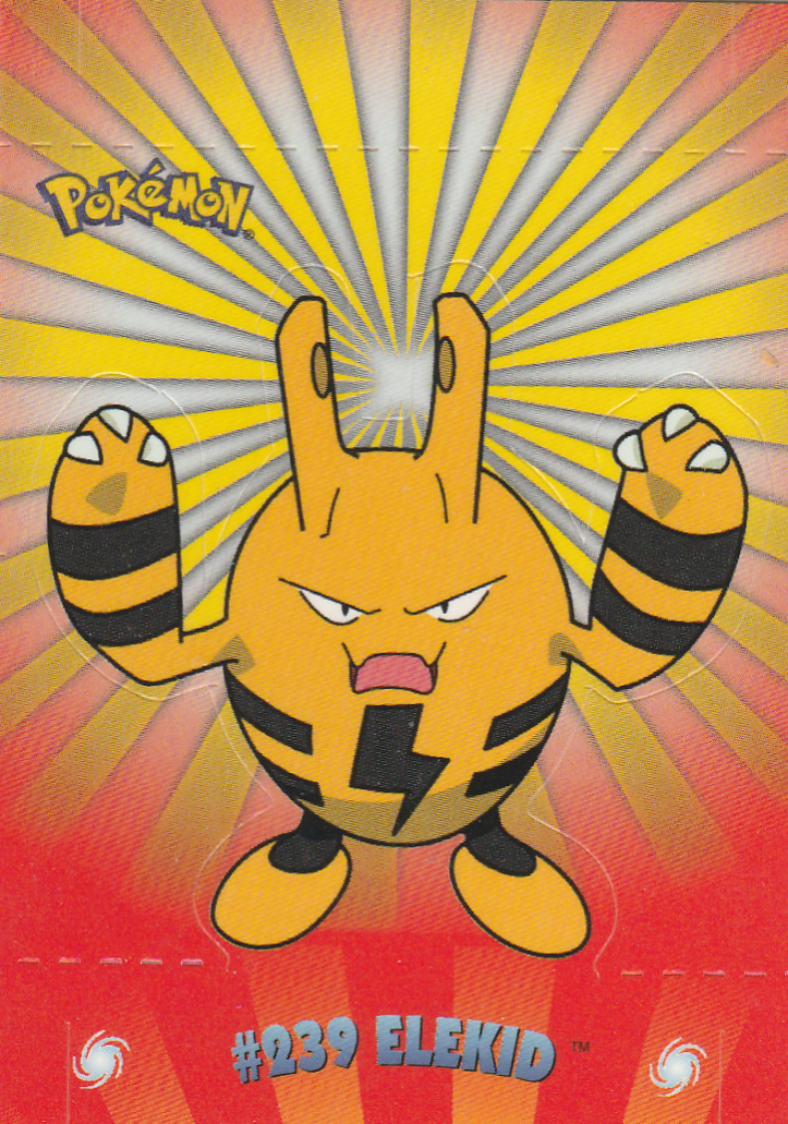 Elekid — pokemon-2001-topps-johto-pop-up #10