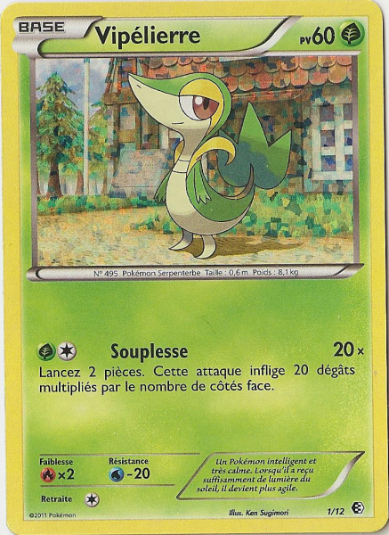 Collection McDonald's 2011 — Pokemon French