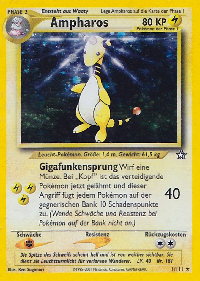 Neo Genesis — Pokemon German
