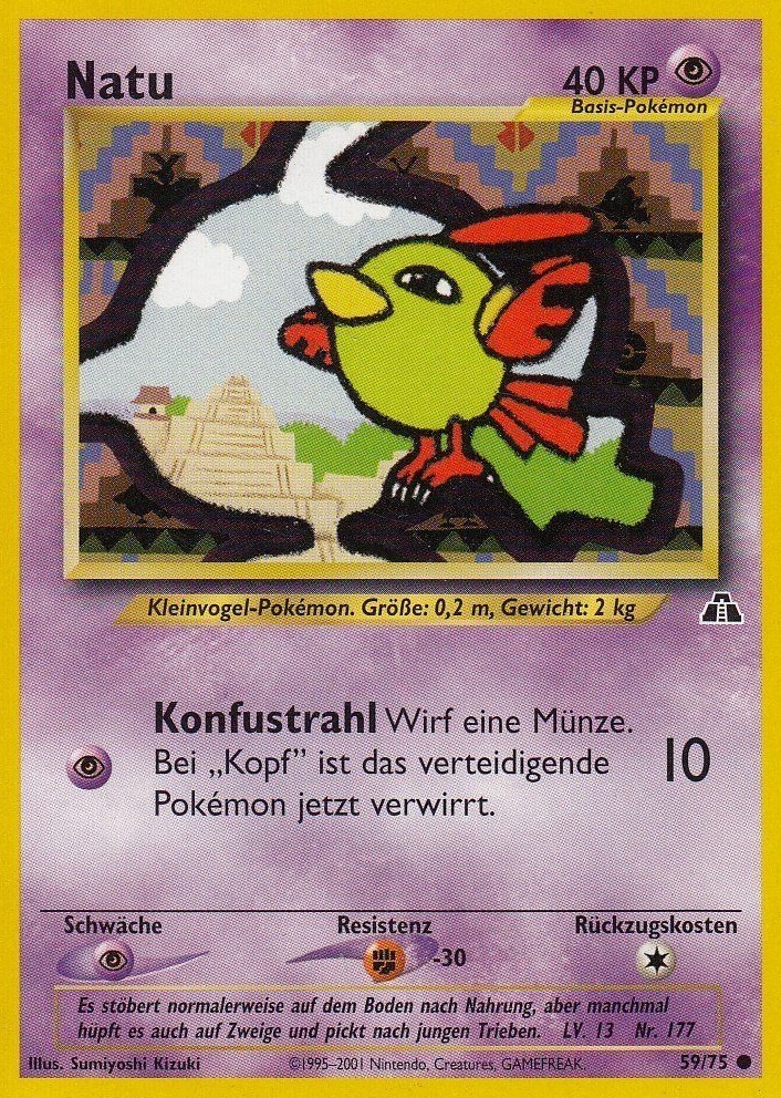 Natu — Neo Entdeckung #59
