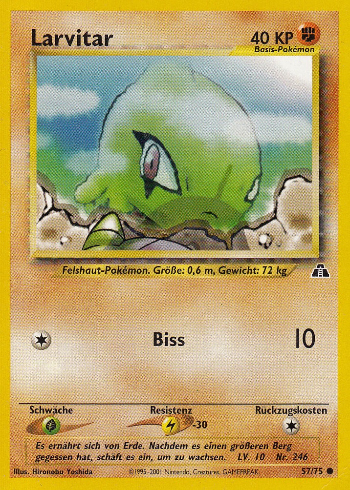 Larvitar — Neo Entdeckung #57