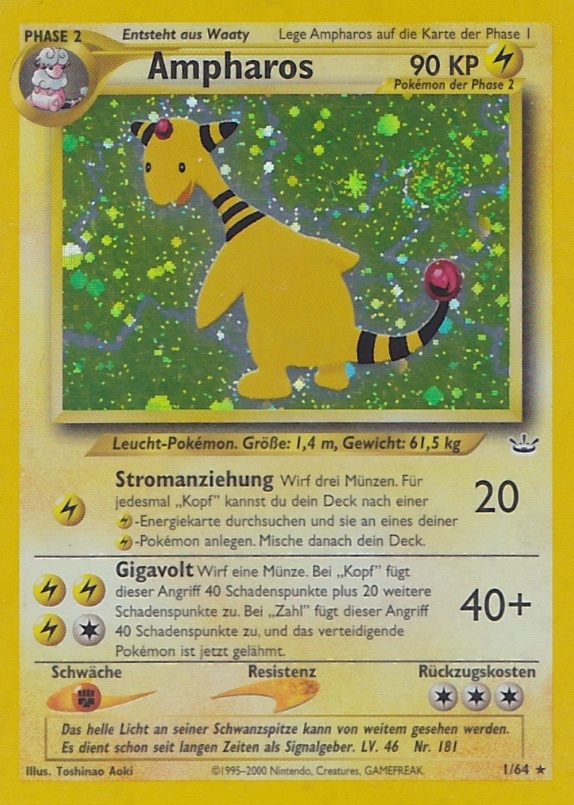 Neo Revelation — Pokemon German